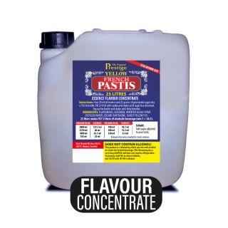 PR Yellow French Pastis Essence Bulk, Liters