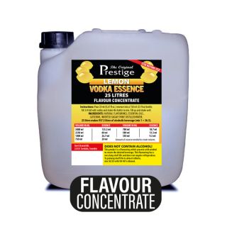 PR Lemon Vodka Black Label Essence 25 liter