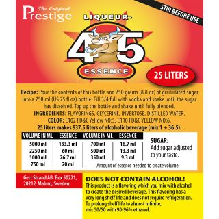 PR Liqueur 45 Essence 25 liter