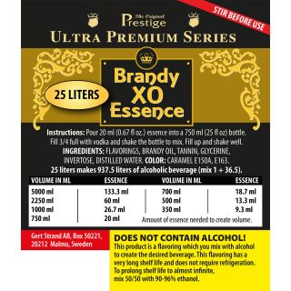 UP XO Brandy Essence 25 liter