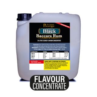 PR Black Baccara Rum Flavoring Essence 25 liter
