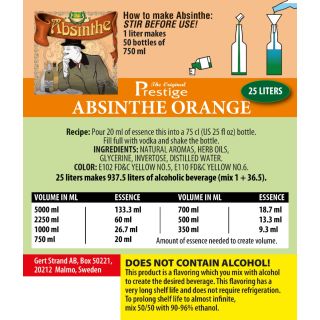 UP Absinthe Orange 25 liter