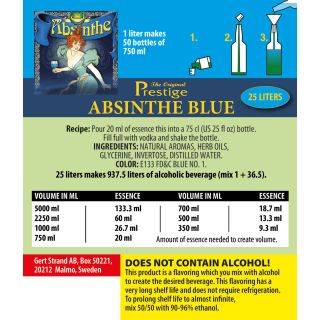 UP Absinthe Mint 25 liter