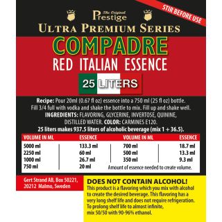 UP Compadre Red Italian Essence 25 liter